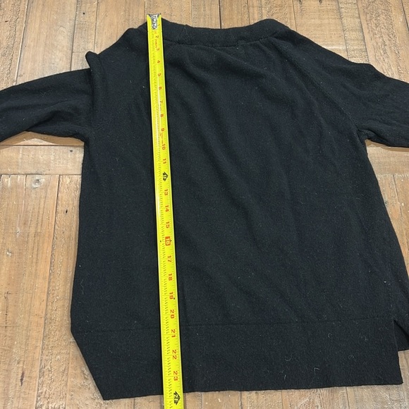 Boden black wool cashmere blend mock neck pullovers sweater - Picture 7 of 7